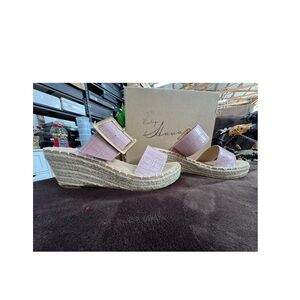 Vintage Havana Lavender Wedge Sandals